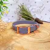 Grey Biothane Vegan Dog Collar